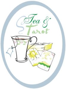 Heather Oelschlager Tea and Tarot Logo. Copyright. May not be used.